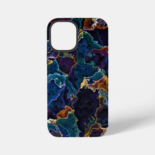 Coque iPhone 12 Mini Nappe de pétrole (Verso)