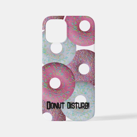Coque iPhone 12 Mini Ne dérange pas ! (Verso)