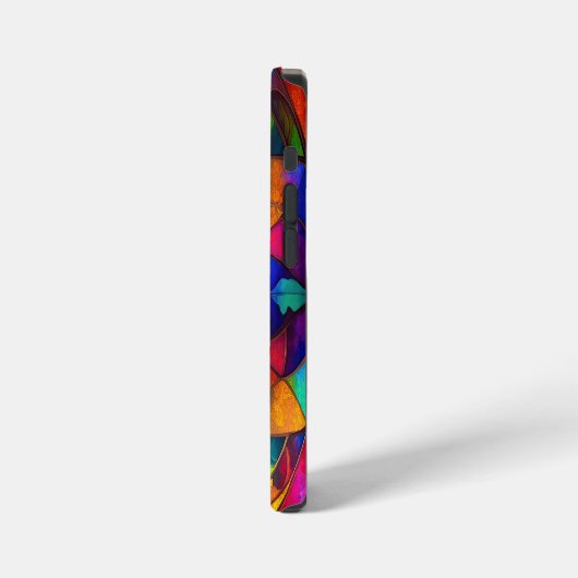 COQUE iPhone 12 MINI NEO BOHO VERRE TAILLÉ (Côté gauche)