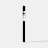 Coque iPhone 12 Mini Neon Firefly sur noir (Côté gauche)