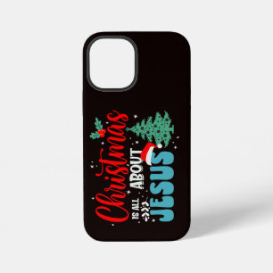 Coque iPhone 12 Mini Noël est tout sur Jésus-43687
