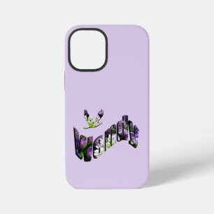Coque iPhone 12 Mini Nom floral Wendy,