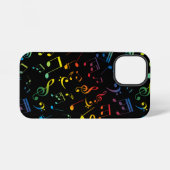 Coque iPhone 12 Mini Notes de musique 5 (Verso Horizontal)