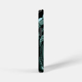 Coque iPhone 12 Mini Œil de prédateur reptile primal (Côté droit)