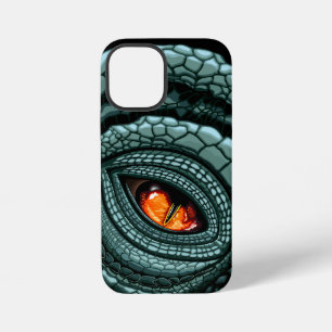 Coque iPhone 12 Mini Œil de prédateur reptile primal
