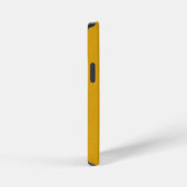 Coque iPhone 12 Mini Or doré texturé (Côté droit)