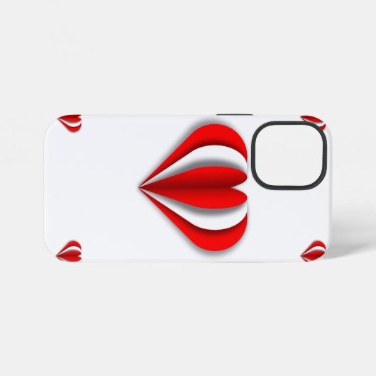 Coque iPhone 12 Mini Origami sincère (Verso Horizontal)