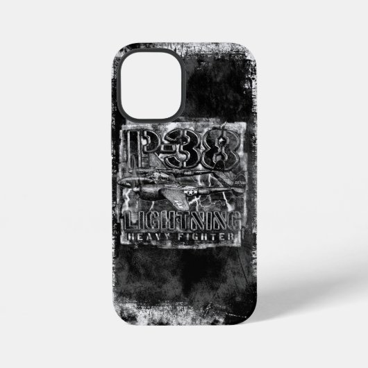 Coque iPhone 12 Mini P-38 Éclair (Verso)