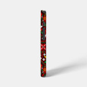 Coque iPhone 12 Mini Palestine Tatreez Broderie traditionnelle (Côté gauche)