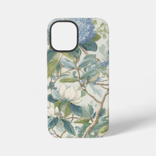 Coque iPhone 12 Mini Papier peint Magnolia Little Willow Floral Coastal
