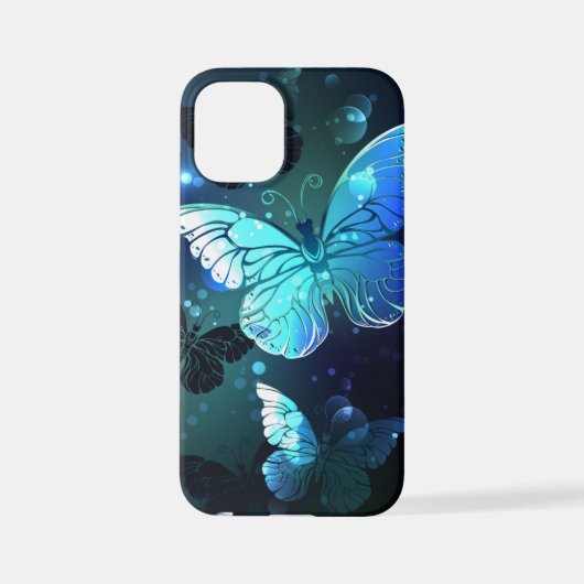 Coque iPhone 12 Mini Papillon de nuit (Verso)