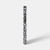 Coque iPhone 12 Mini Pattern Leopard Print Gray (Côté gauche)