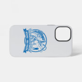 Coque iPhone 12 Mini Pêchant en rêve (Verso Horizontal)