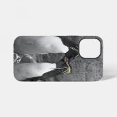 Coque iPhone 12 Mini Penguin Colour Splash (Verso Horizontal)