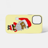 Coque iPhone 12 Mini Père Noël Chibi (Verso Horizontal)