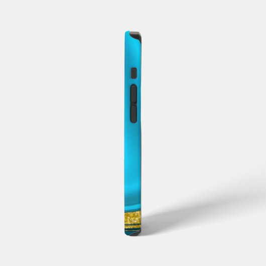 Coque iPhone 12 Mini Personnalisé Décoratif Marbleisé (Côté gauche)