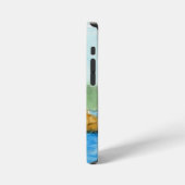 Coque iPhone 12 Mini Phare à l'aquarelle (Côté gauche)