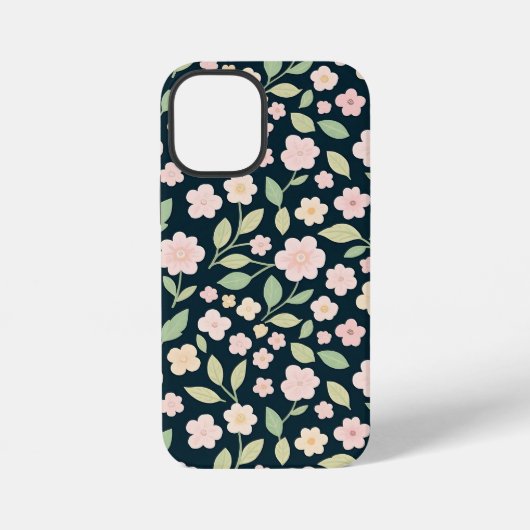 Coque iPhone 12 Mini Pink Spring Elegance (Verso)