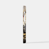 Coque iPhone 12 Mini Pirate Père Noël (Côté gauche)