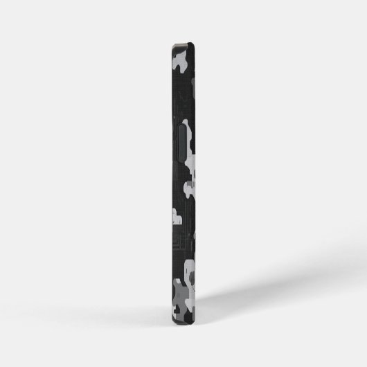 Coque iPhone 12 Mini Pixel Camo Stealth (Côté droit)