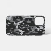 Coque iPhone 12 Mini Pixel Camo Stealth (Verso Horizontal)