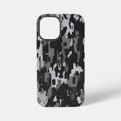 Coque iPhone 12 Mini Pixel Camo Stealth (Verso)