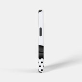 Coque iPhone 12 Mini Pointe Chic de Polka de tournesol (Côté droit)