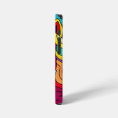 Coque iPhone 12 Mini Psychédélique (Côté gauche)