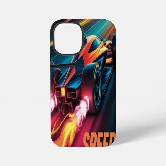 Coque iPhone 12 Mini Puissance de vitesse (Verso)