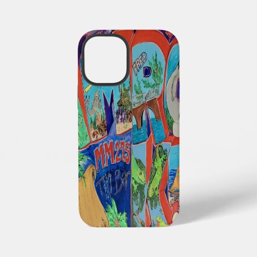 Coque iPhone 12 Mini Ramrod Key sur (Verso)