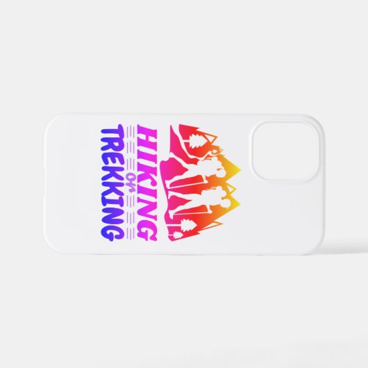 Coque iPhone 12 Mini Randonnée ou trekking (Verso Horizontal)