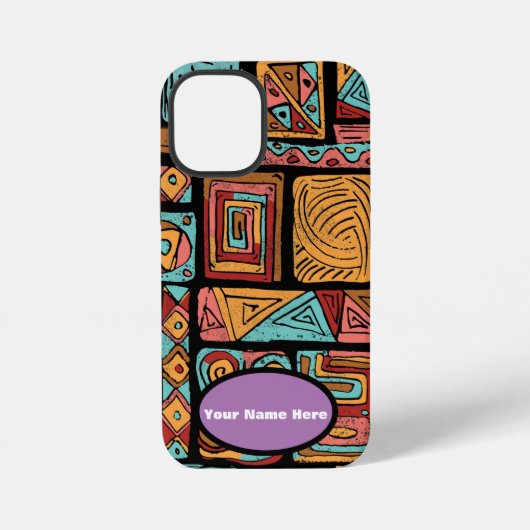 Coque iPhone 12 Mini Recherche d'art (Verso)