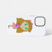 Coque iPhone 12 Mini remonter chibi (Verso Horizontal)