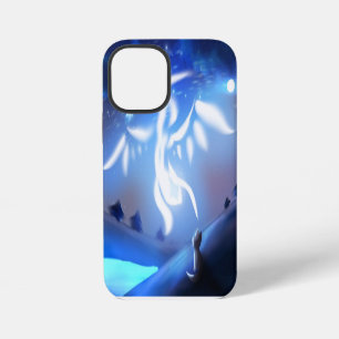 Coque iPhone 12 Mini Renard d'Esprit Céleste Ciel Nocturne Fantastique