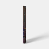 Coque iPhone 12 Mini Rêves électriques - Futuriste Shanghai Skyline, A (Côté gauche)