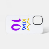 Coque iPhone 12 Mini Roi 10 (Verso Horizontal)