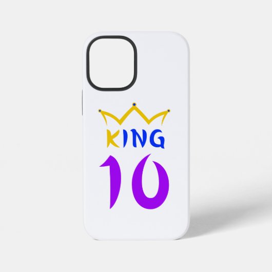 Coque iPhone 12 Mini Roi 10 (Verso)