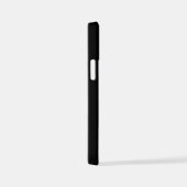 Coque iPhone 12 Mini Rose bleu brûlant (Côté droit)