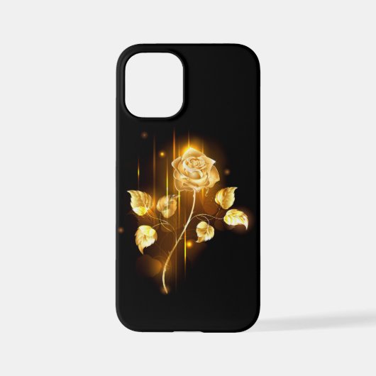 Coque iPhone 12 Mini Rose d'or ( rose d'or ) (Verso)