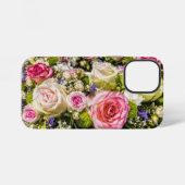 Coque iPhone 12 Mini Rose Mix Deux (Verso Horizontal)