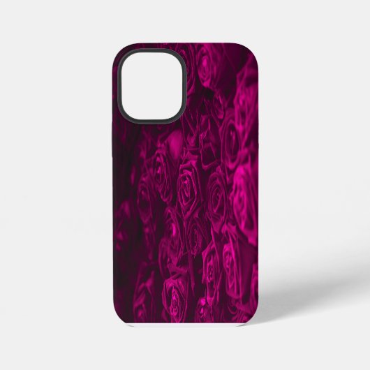 Coque iPhone 12 Mini Rose moderne (Verso)