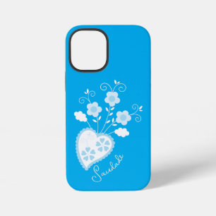 Coque iPhone 12 Mini Saudade signifie que tu me manques cœur portugais