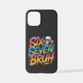 Coque iPhone 12 Mini six seven bruh (Verso)