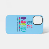 Coque iPhone 12 Mini Soyez gentil chaque fois que possible (Verso Horizontal)