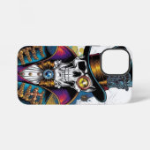 Coque iPhone 12 Mini Squelette dans l'élégance victorienne (Verso Horizontal)