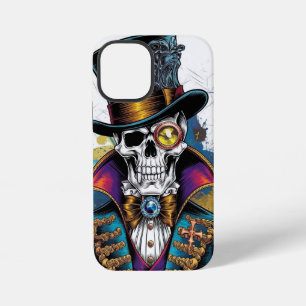 Coque iPhone 12 Mini Squelette dans l'élégance victorienne