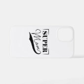 Coque iPhone 12 Mini Super Maman (Verso Horizontal)