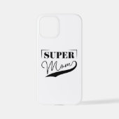 Coque iPhone 12 Mini Super Maman (Verso)