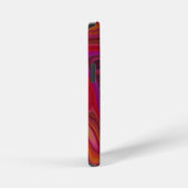 Coque iPhone 12 Mini Surcharge d'abstraction (Côté droit)