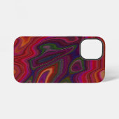 Coque iPhone 12 Mini Surcharge d'abstraction (Verso Horizontal)